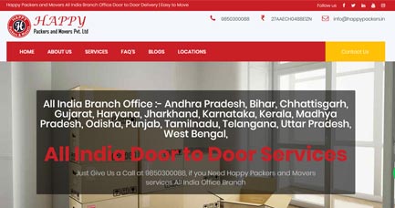 Happy Packers and Movers